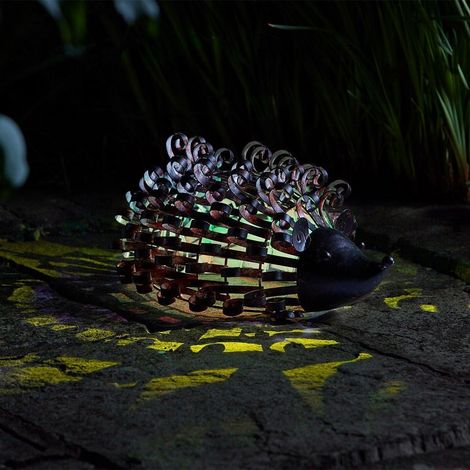 Smart Garden Solar Hedgehog Silhouette Light Garden Light Figure Ornament Colour (1/5)