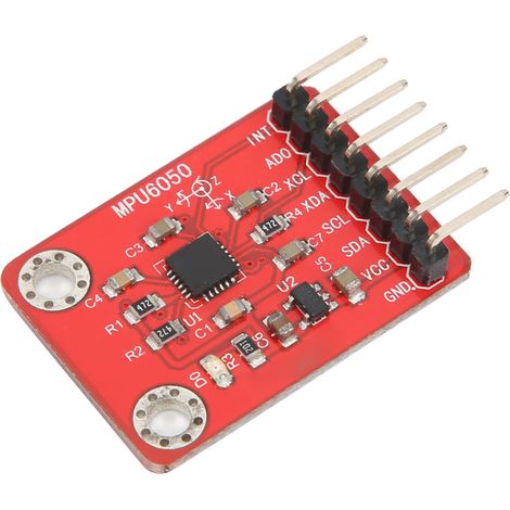 Module capteur gyroscopique/accéléromètre 6 axes MPU6050 avec convertisseur analogique-numérique 16 bits et sortie de données (1/5)