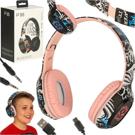 Cuffie da gioco in-ear Bluetooth wireless - Rosa (1/5)
