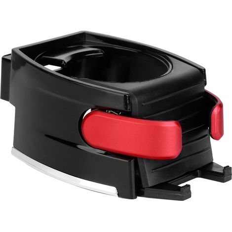 Porte-gobelet pour grille d'aération, organisateur de porte-bouteille universel, accessoire de voiture rouge (1/5)