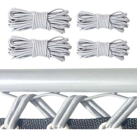 Corde Remplacement élastiques 4pcs, Corde Elastique, Convient pour Transat Jardin Exterieur Fauteuil Jardin Exterieur Chaises Longues De Jardin Chaises De Plage Patio Et Autres Chaises (1/4)