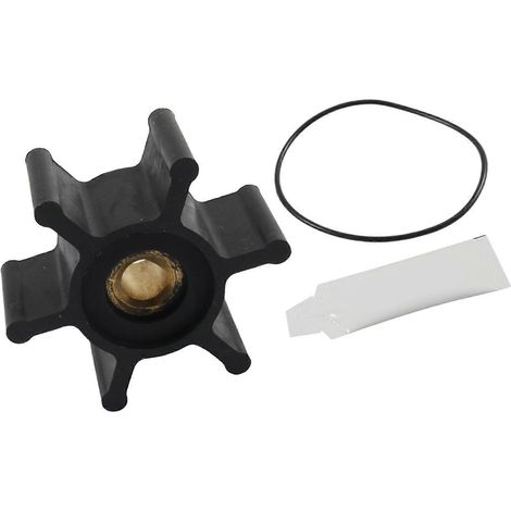 Kit d'accessoires pour turbine de pompe à eau, conception étanche, comprenant des joints toriques, du lubrifiant et un mélange durable de caoutchouc et de laiton. Disponible en plusieurs couleurs. (1/5)