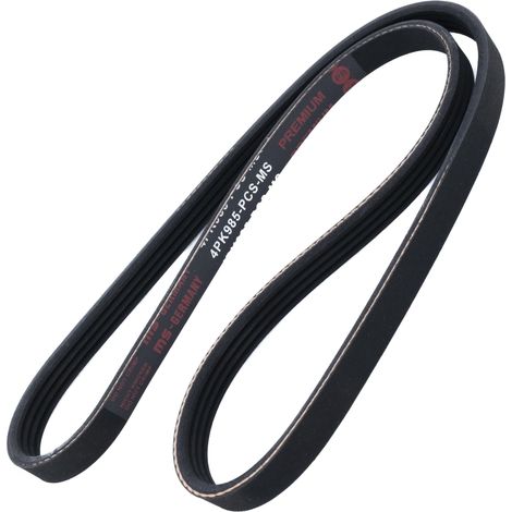 Courroie trapézoïdale à nervures PK 4PK985 (1/2)