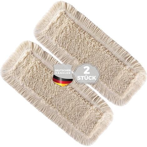 Floor Mop for Real Wood Floors and Tiles Can be Used Wet or Dry Cleaning, Beige (1/5)