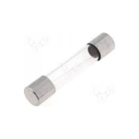 FUSIBLE LENTO 15A 250Vac 6,3x32mm Cristal Homologado