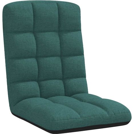 Maison Exclusive - Sedia da Terra Pieghevole Verde Scuro 71x51x62 cm in Tessuto (1/5)