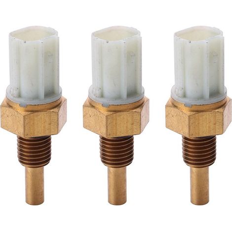 Adecuado para 3 sensores de temperatura del agua del ventilador del refrigerante del radiador, utilizados para la conmutación del refrigerante.