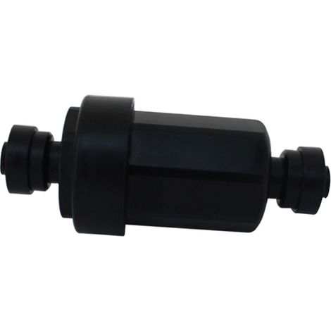 Filtre à brumisation à connexion rapide 1/4'' pour arrosage de jardin, microfiltre à brumisation basse pression pour tuyaux, filtre amovible en treillis métallique d'acier inoxydable (1/5)