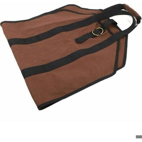 Porte-Bûches - Sac Fourre-Tout Robuste Extra Large - Pour Cheminée Poêle À Bois Camping - 1 Pièce (1/4)