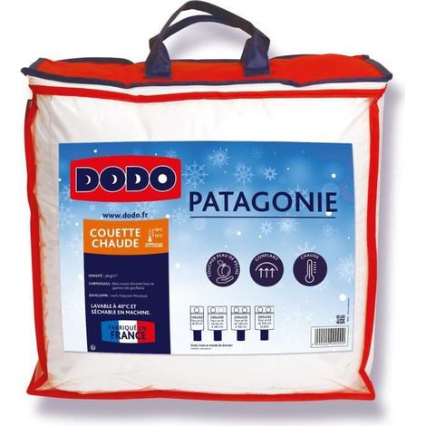 Les Tendances – Couette chaude 220x240 cm – Enveloppe 100% polyester microluxe – Garnissage 100% polyester fibre creuse siliconée 380g/m²