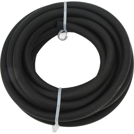 Kit Ligne Injection Carburant 3/8in 6AN LS Conversion, Flexible 25ft, Raccords Adaptateur EFI FI, Système Alimentation Complète Acier (1/5)