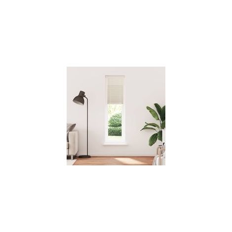Tenda a rullo plissettata, tenda a rullo plissettata, tenda a rullo plissettata 40x200cm color crema - Crezuo (1/4)