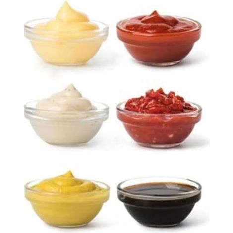 Mini bols en verre 6 cm – Bols à tapas, dessert, confiture, sauces, apéritifs – Bols de service transparents pour cuisine, table ou réception – Empilables (1/3)