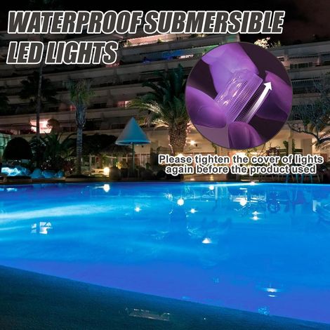 Mini Bougies LED : 20 Pièces Changeant De Couleur, Mini Lampes LED Submersibles Étanches, Lumières RGB Multicolores Avec 2 Télécommandes, Bougies Lumineuses Pour Vase, Aquarium