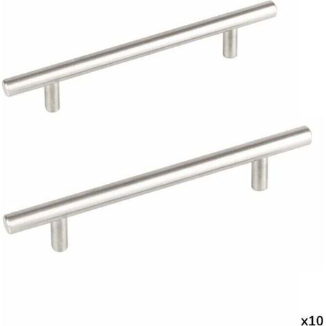 Set completo di 10 maniglie per mobili da cucina, interasse 64 mm, maniglie per mobili da cucina in acciaio inossidabile, maniglie per ante della cucina (1/4)