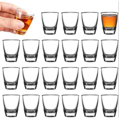 Egg Shaped Wine Glass Shot Glasses Direct Tumbler for Liquors, Vodka, Ouzo, Sambuca, Tequil (1/5)