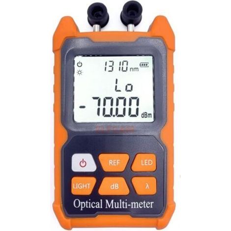 Multimètre Optique Portable E-200 Photomètre avec VFL, Plage de Test : -70 dBm à +6 dBm NPTERBL (1/5)