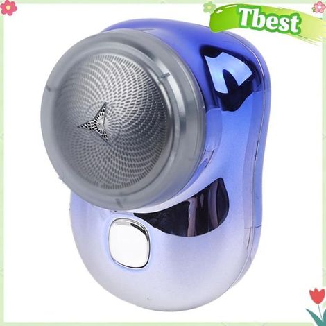 Tbest Mini tondeuse à barbe électrique Mini tondeuse à cheveux électrique étanche USB Rechargeable en electromenager rasoir (1/5)