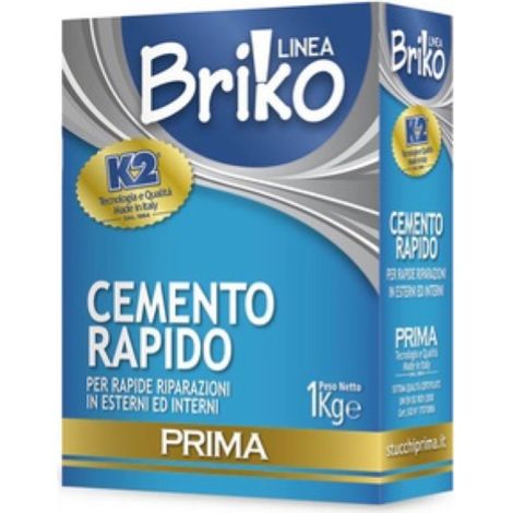 K2 Briko line 1 kg de ciment rapide pour rA parations internes et externes