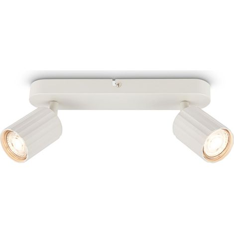 Deckenstrahler Deckenleuchte Deckenlampe Schlafzimmer Schwenkbar 2-flammig