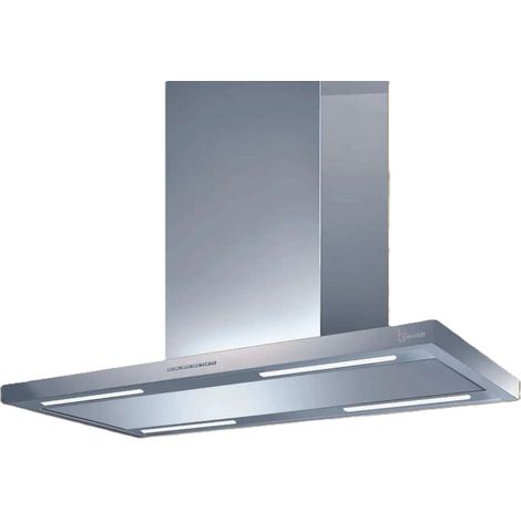 CAMPANA LEA ISOLA DRY DROP cm. 90x60 - Acero inoxidable - 900 m3/h (1/3)