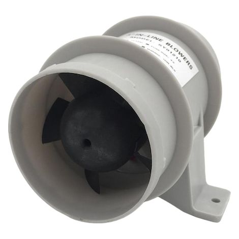 3-Zoll-12-V-Gleichstrom-Gebläseventilator – Abluftventilator – Zubehör für Yachten, Wohnmobile und Boote (1/4)