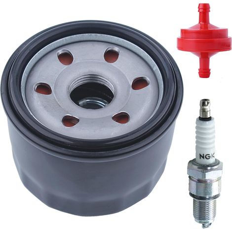 Filtre à huile pour MTD CR30 CLT38G CLT42G CLT42H 4P90HU 4P90HUA 4P90HUB Troy Bilt TB30 TB30R TB33LS TB42, moteur de tondeuse 951-12690 751-11501 751 751 5 51-12 690 avec bougie d'allumage (1/5)