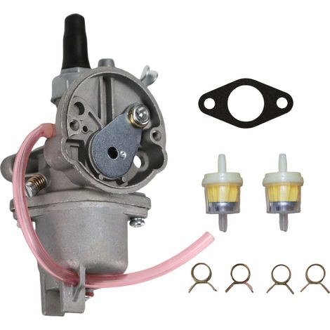 Carburateur PZ13 13 mm – Adapté aux moteurs 2 temps 43cc à 49cc – Pour scooter et moto tout terrain,2 pièces (1/4)
