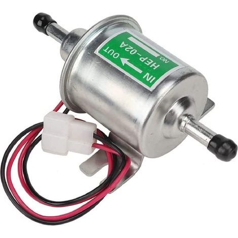 Bomba de transferencia de combustible de 12 V para motores de gasolina y diésel de baja presión. Fabricada sin latón de baja calidad ni aleaciones comunes. Lubricada completamente para facilitar el ma (1/4)