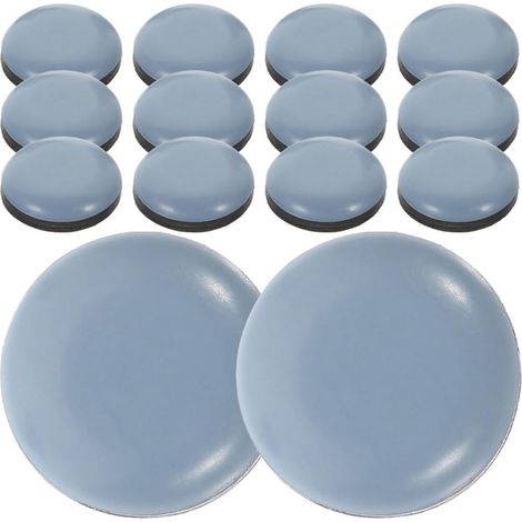 24 patins ronds en PTFE auto-adhésifs pour meubles (1/5)