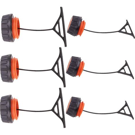 Kit de bouchon de carburant 6 pièces pour tronçonneuse Stihl 066, 038, 064, MS650, MS640, MS660, 084, 088, 0000 350 0509, 0000 350 0520 (1/5)