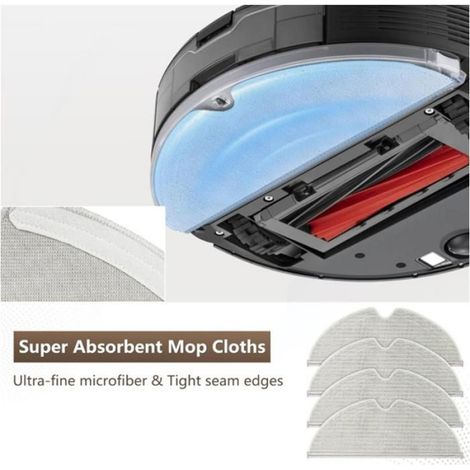Accessoires pour Aspirateur pour Q8 Max+/Q5 Max+/Q5 Pro+/Q5 DuoRoller+, Rouleau, Brosse Latérale, Filtre, Serpillière, Sac à (1/5)