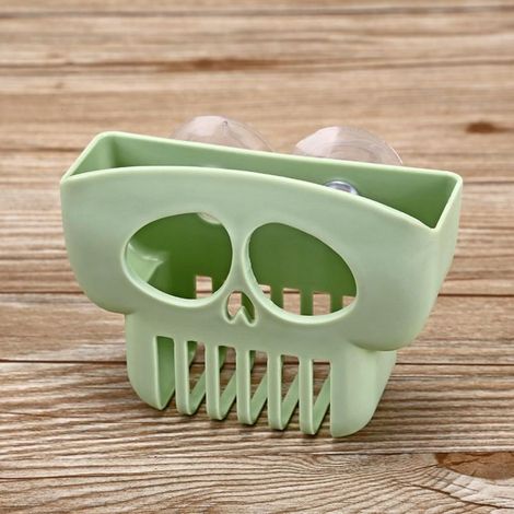 Égouttoir à éponge de cuisine créatif avec ventouse Support de rangement pour évier Support mural à récurer et support de rangement pour chiffon (1/5)