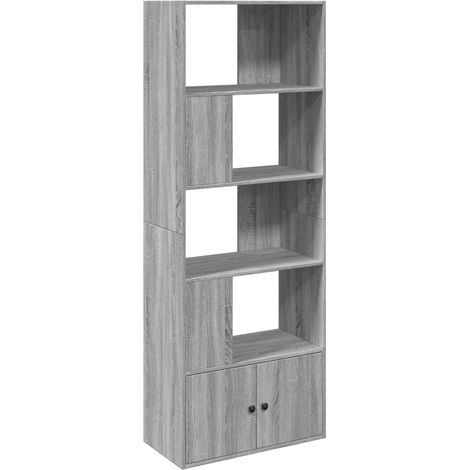Maison Exclusive - Bücherregal Grau Sonoma 70x36x189 cm Holzwerks