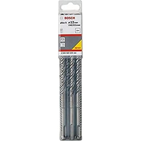 Lot Per Martelli Sds-Plus-5, Grande Scatola Artigiani Per Dimensioni, Ø 12 Mm Di Lunghezza. Dell'Elica 150Mm. Totale 210 Millimetri (1/4)