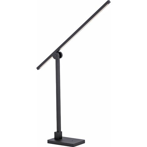 Lampada da scrivania LED nera Pure-Grafo 6,5W Neuhaus