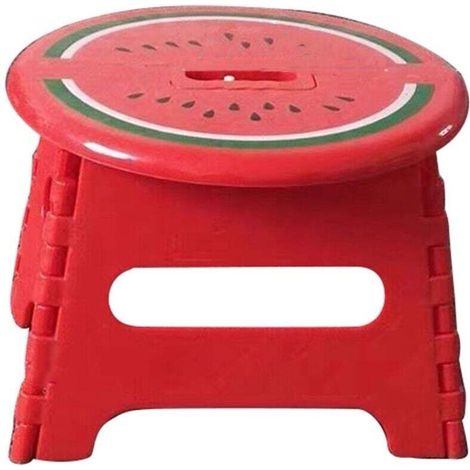 Tragbarer Klapphocker, rutschfest, aus verstärktem Kunststoff, für Erwachsene und Kinder, für den Innen- und Außenbereich