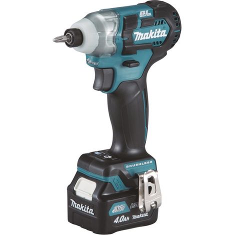 Makita – Visseuse à chocs 12V avec 2 batteries 4.0Ah – Couple 135Nm – Moteur Brushless – Coffret MAKPAC – TD111DSMJ