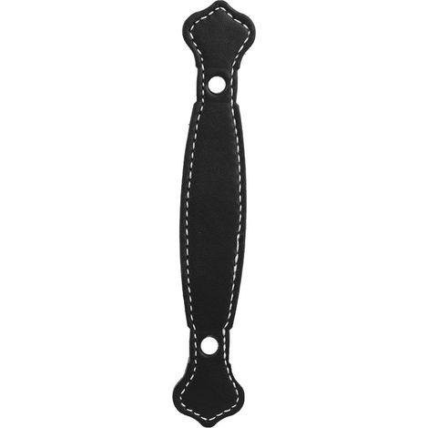 European Exterior Cabinet Exposed Handles Leather Drawer Modern Pulls (1/4)