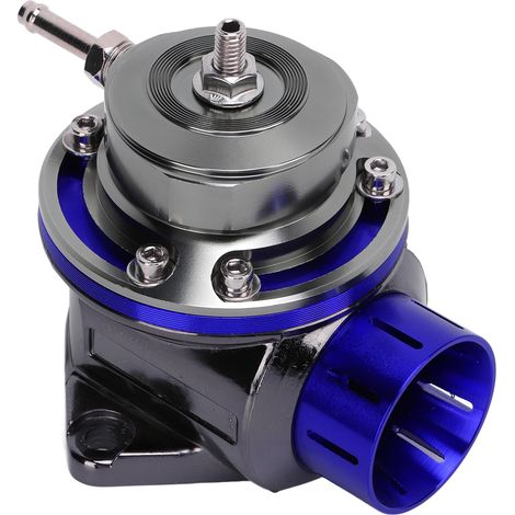 Soupape de décharge de surpression Turbo BOV 40mm, longueur 65mm, universelle, kit de modification, bleu (1/5)