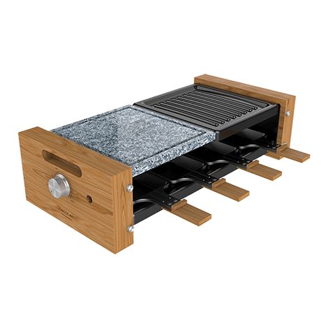 Cecotec Raclettes Cheese&Grill 8400 Wood MixGrill (1/5)