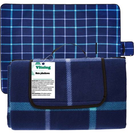 BC Isolierte, faltbare, wasserdichte Strand-Picknickdecke 200x150