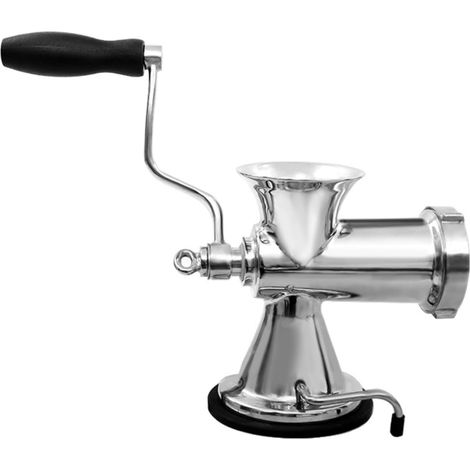Manual Stainless Steel Meat Grinder, Detachable, Manual Meat Grinder for Kitchen (1/5)