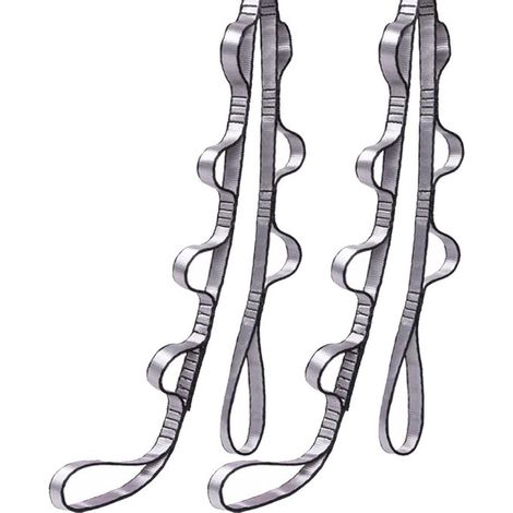 Correas ajustables para hamaca, ideales para yoga, pilates y escalada (2 unidades). (1/5)