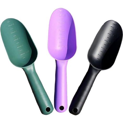 Gartenschaufeln – Gartengeräte – 3-teiliges Set Gartenschaufeln aus Kunststoff – Erdschaufel – Multifunktionale Pflanzschaufel – 3 Farben (1/5)