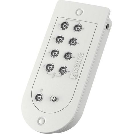 CONECTICPLUS Amplificateur d'antenne TV 1 entrée - 8 télévisions 15 dB