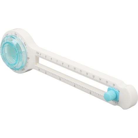 Cutter circulaire, rond ajustable avec rotation manuelle à 360°, en (1/5)