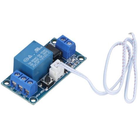 12V self-locking relay module for SCM control, single board bistable electronic component. (1/5)