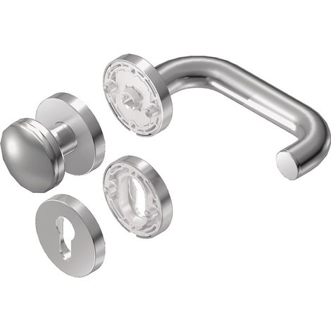 Rosettengrt.Rondo K1.0/H1.0 VA EST U-Form PZ DIN L/R fl.D/K BKS (1/2)