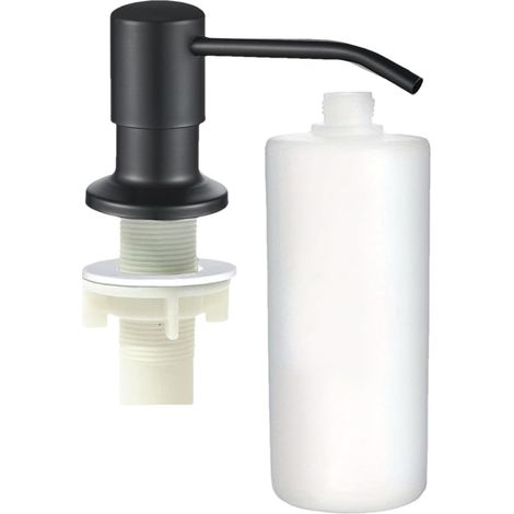 Distributeur de savon pour éviers pompe à liquide vaisselle portable , flacon réglable , système rem